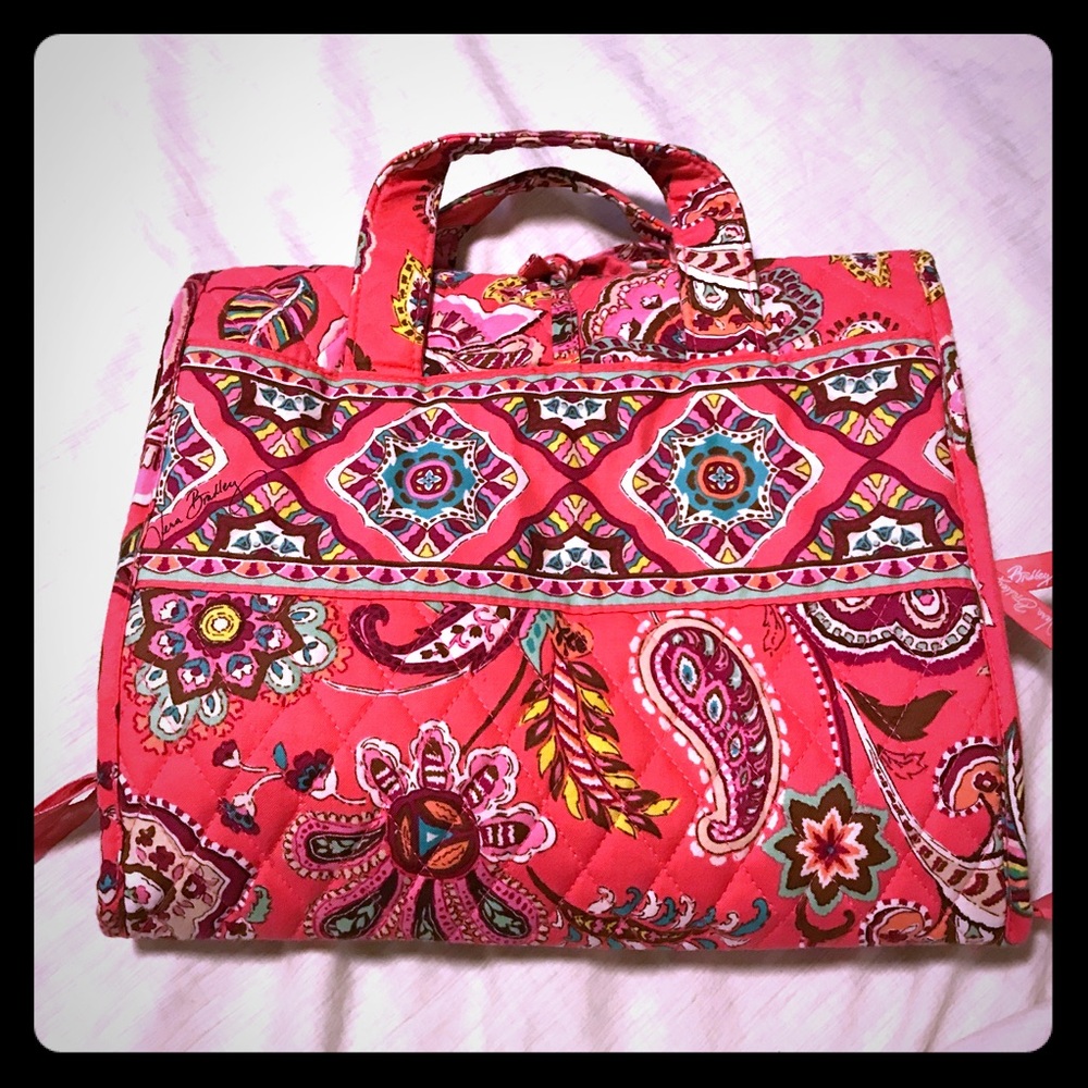 Vera Bradley makeup/toiletries carrier