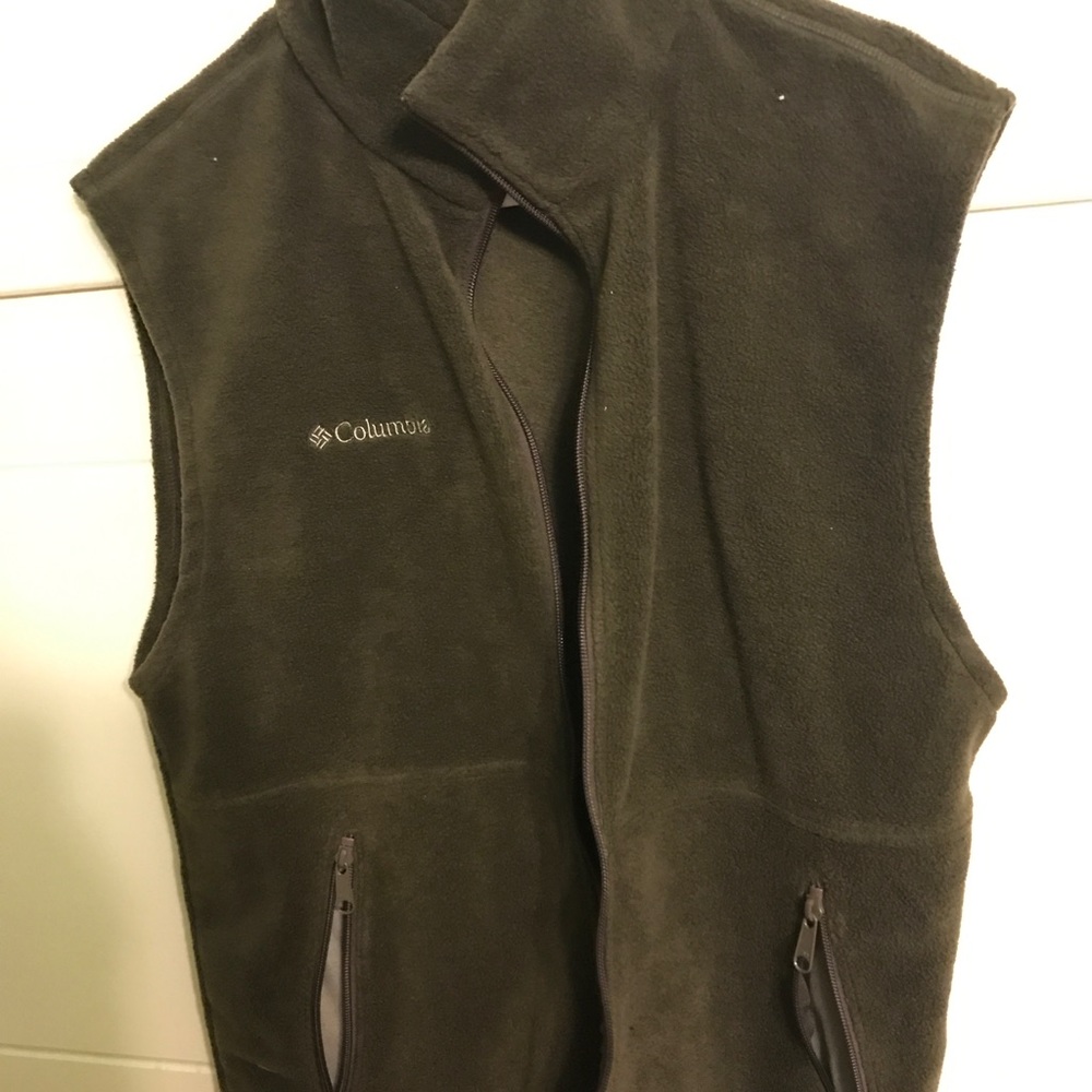 Columbia Men's Fleece Vest - Brown