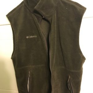 Columbia Men's Fleece Vest - Brown