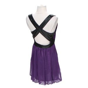 Walter Baker Dresses - Walter Baker purple/black sequin Party dress Small Walter Baker Dresses - Walter Baker purple/black sequin Party dress Small