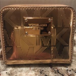 Rose Gold Michael Kors Wallet