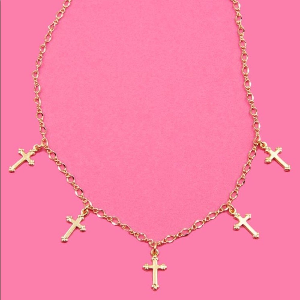 Frasier Sterling Milano Cross Choker