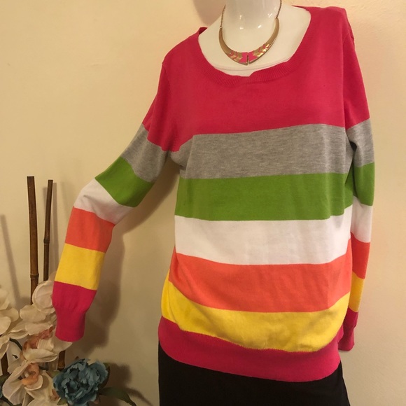 Multicolor sweater - Picture 2 of 6