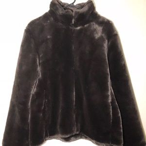 Liz Claiborne Brown Fur