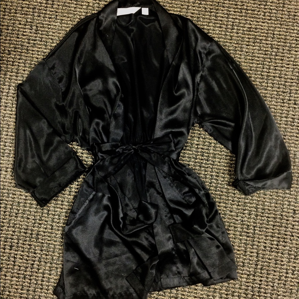 VS Little Sexy Black Kimono