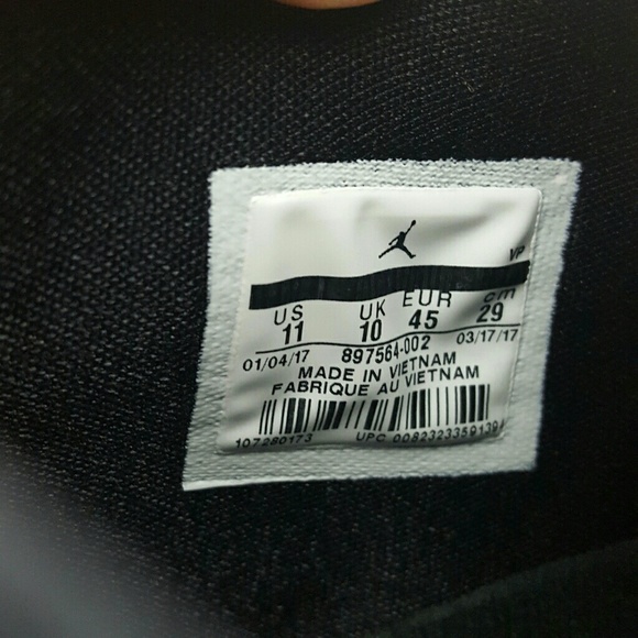 Nike Air Jordan XXXI Low Black & White New In Box - Picture 7 of 8