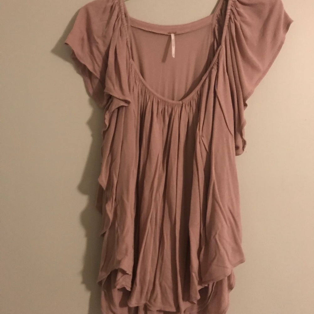 Flowy free people top