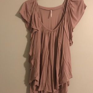 Flowy free people top