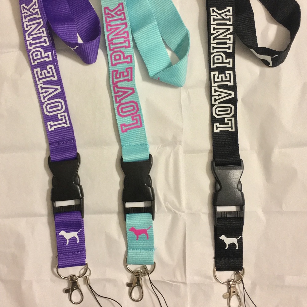 100pcs Victoria Secret Lanyards