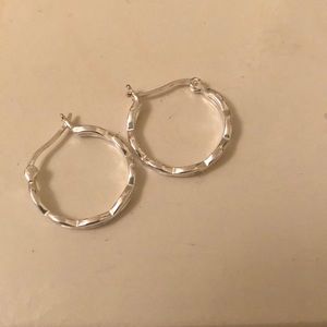 Sterling Silver hoop earrings