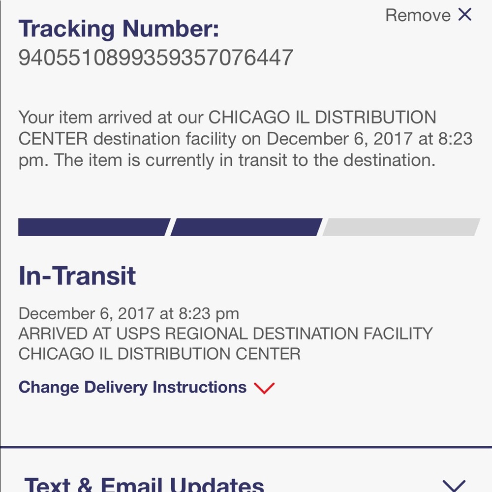 Tracking - Picture 1 of 1