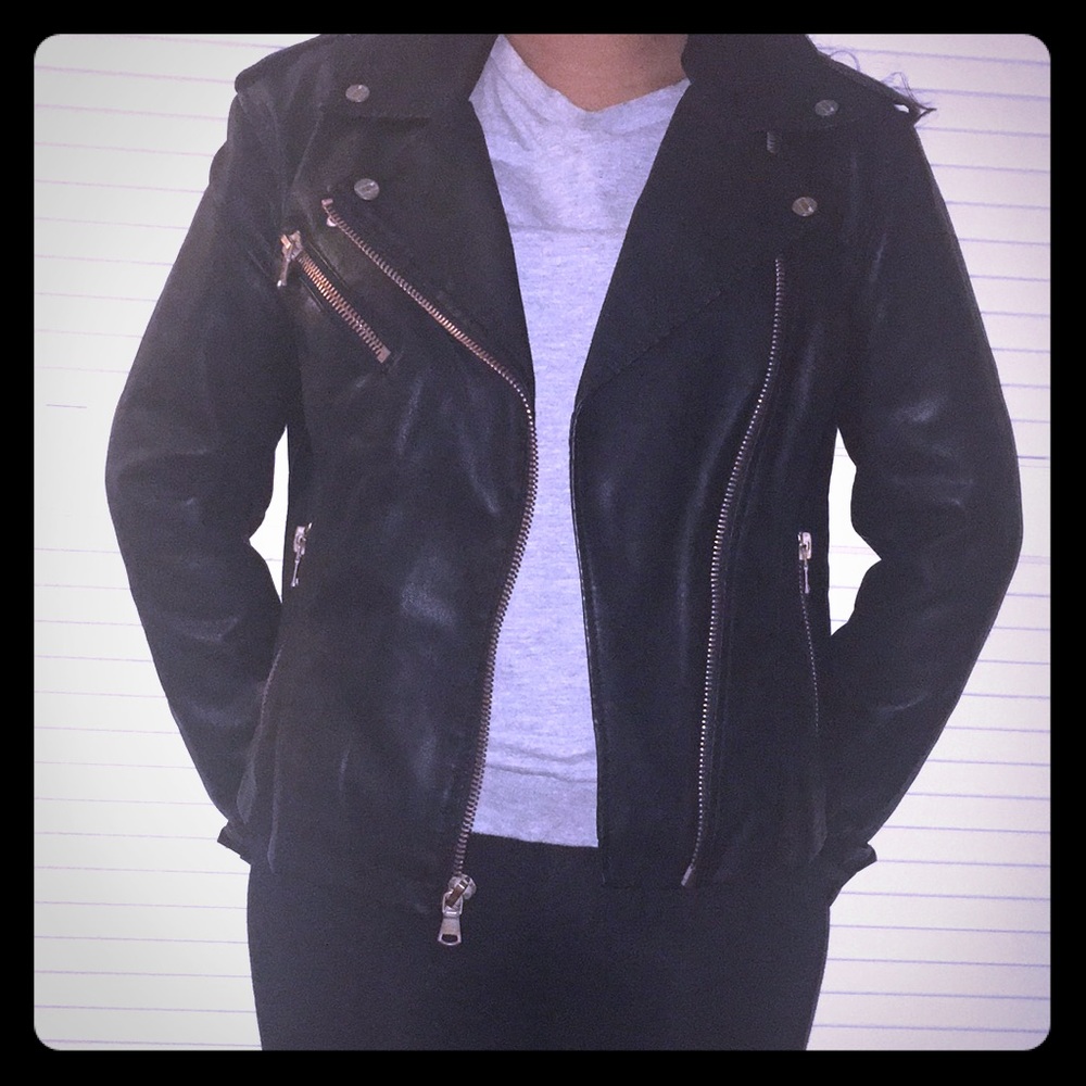 Levi's Black Leather Jacket