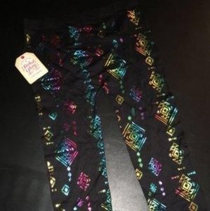 Little girls capri leggings