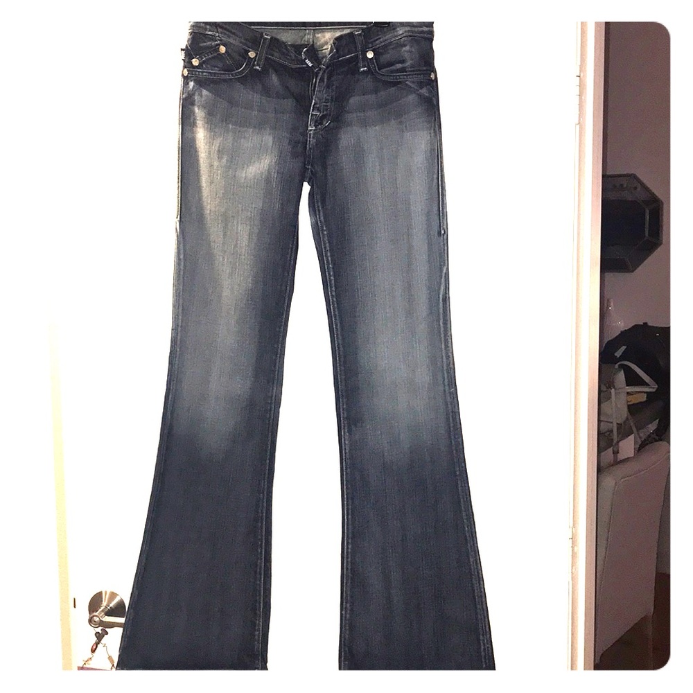 Size 28 Rock & Republic Light Washed Flare Jeans