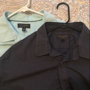 Banana Republic Men’s Slim Fit XL -2 Shirts