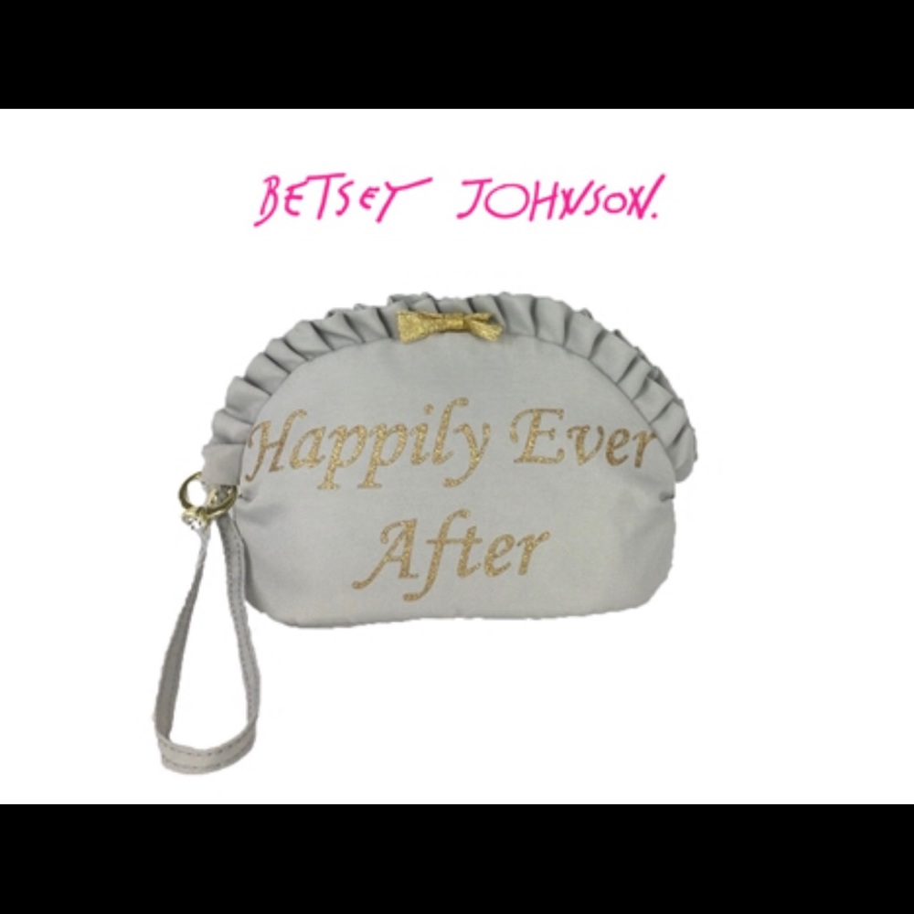 Blue by Betsey Johnson Wristlet, Cosmetic Case