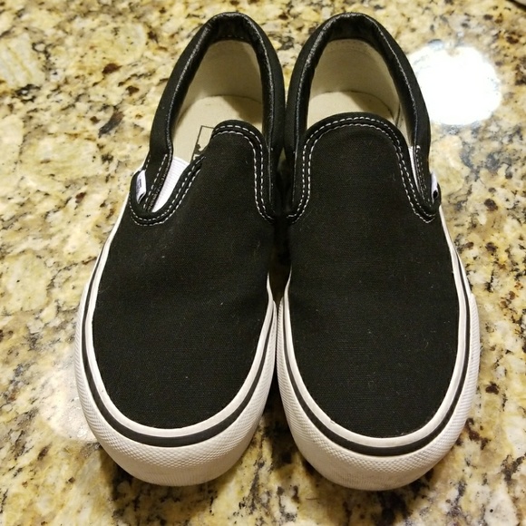 platform slip ons vans