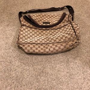 Authentic Gucci diaper bag