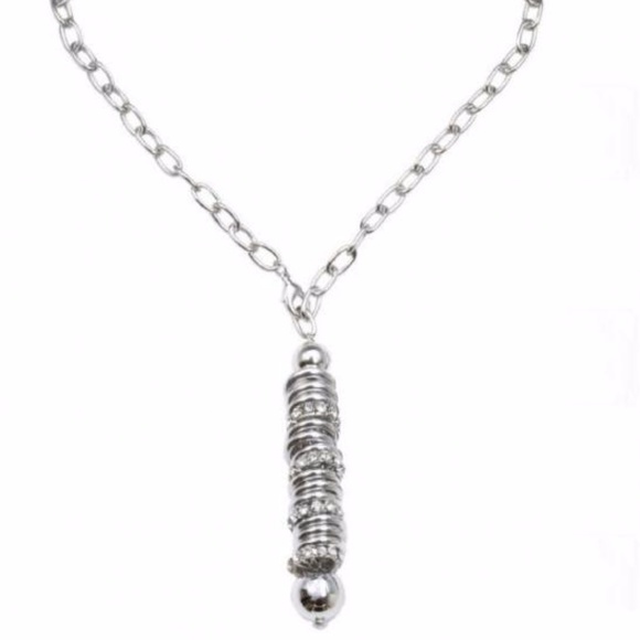 Playboy Y Necklace Bunny Crystal Infinity Rings Y-Drop NWT HTF RARE y2k Licensed - Picture 9 of 9