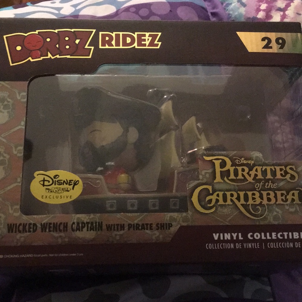 Disney Treasures Pirate Dorbz Ridez figure