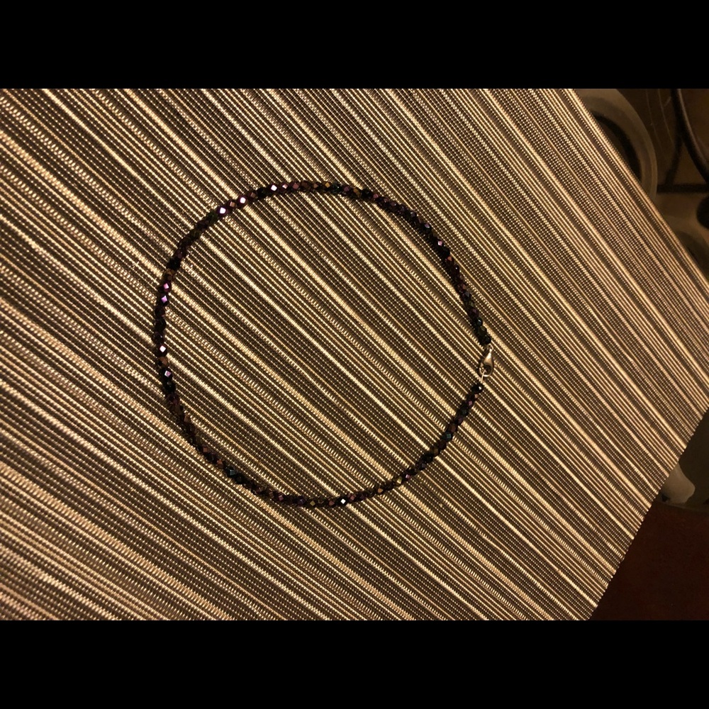 Choker 15.5 inches long STUNNING Czech Glass - Picture 6 of 8