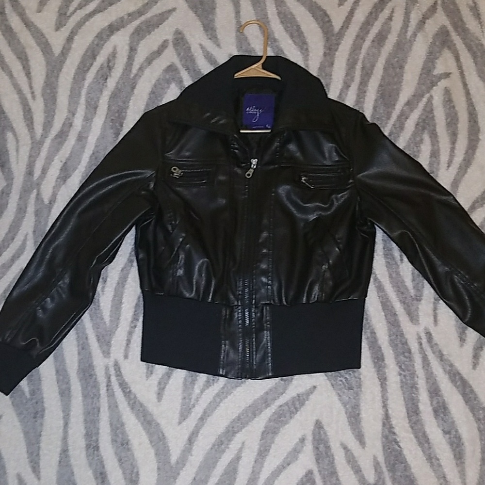 Miley Cyrus & Max Azria leather jacket