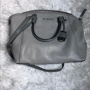 **sold**Michael Kors Sutton grey satchel large bag