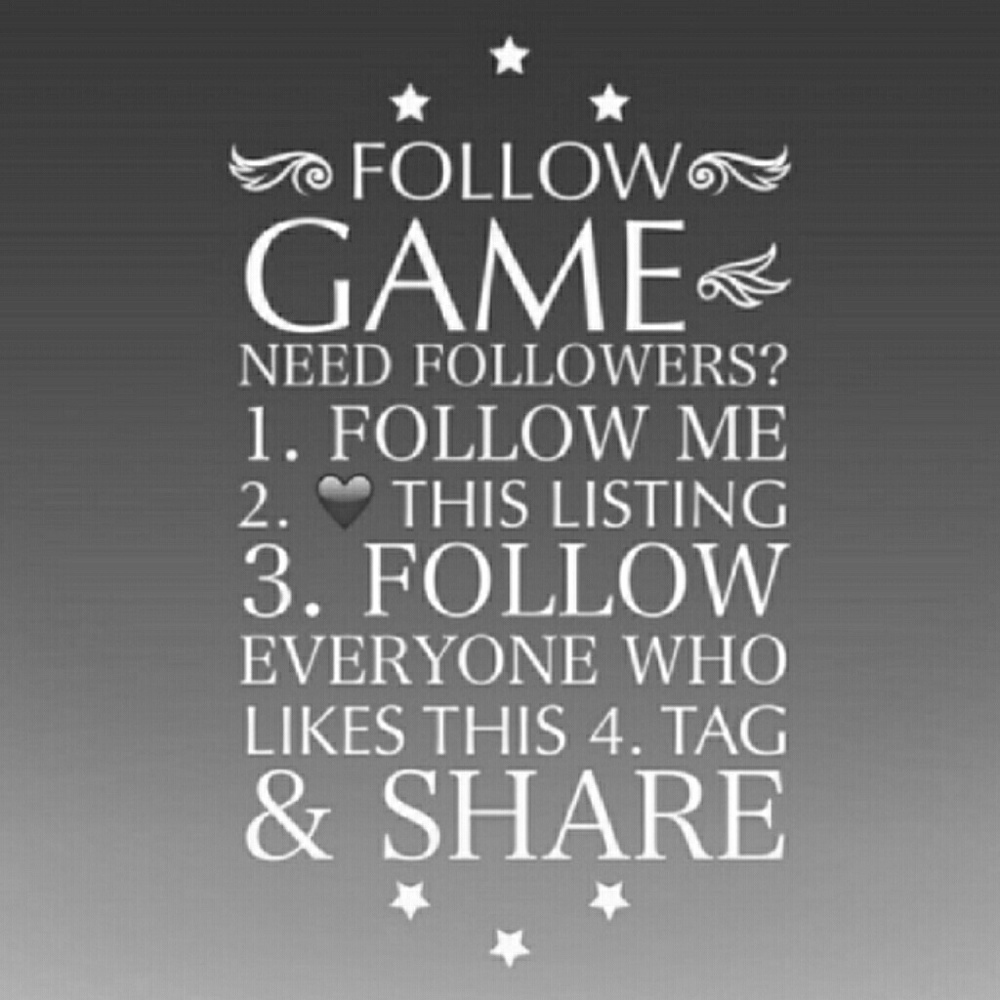 ❤ Follow Game ❤