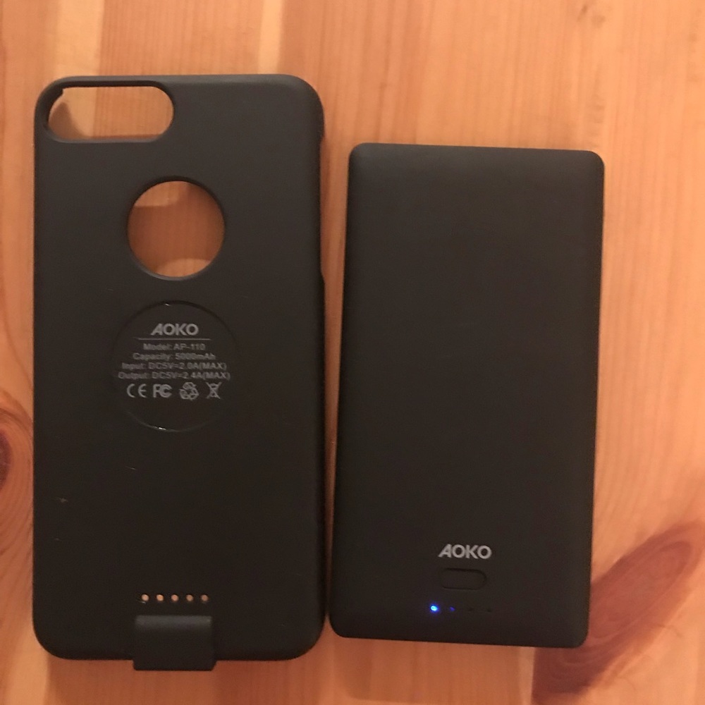 Brand new 4000Mah iPhone Plus battery case.