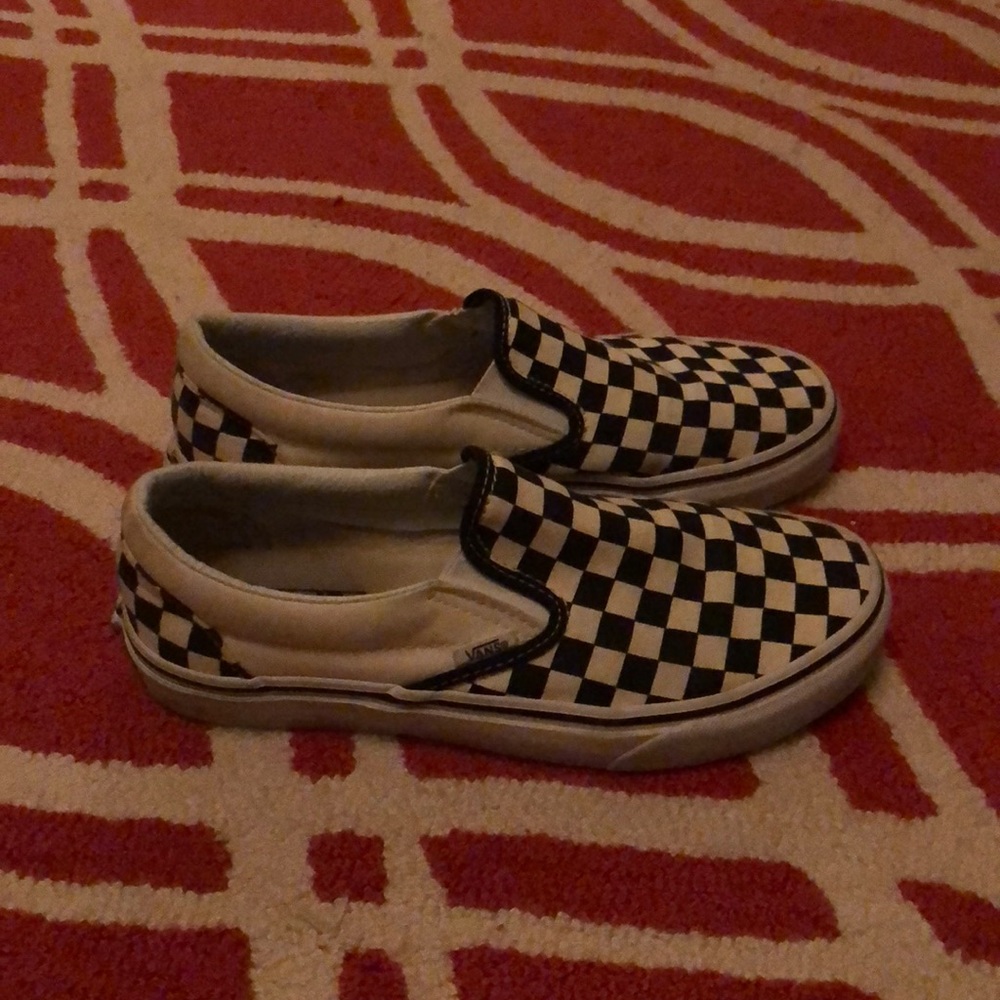 Checkered vans