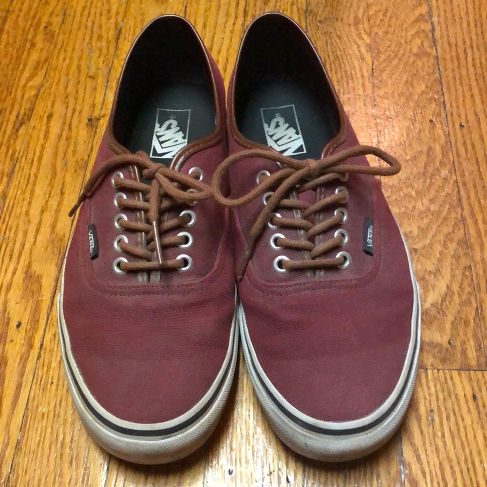 Maroon Vans