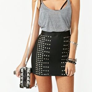 Stylestalker leather skirt