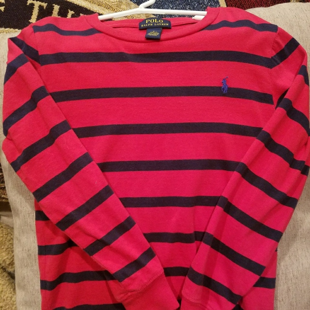 Boys Long sleeve knit shirt