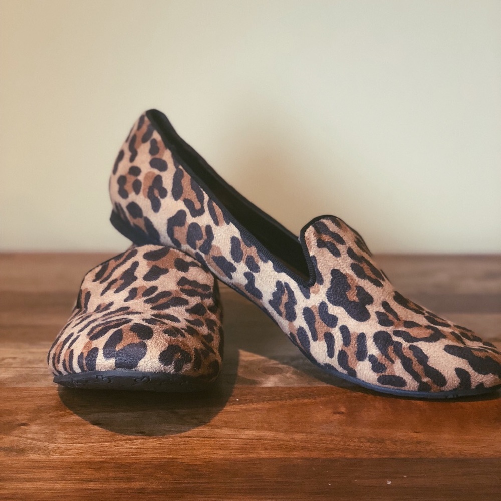 Candies Leopard Print Flats