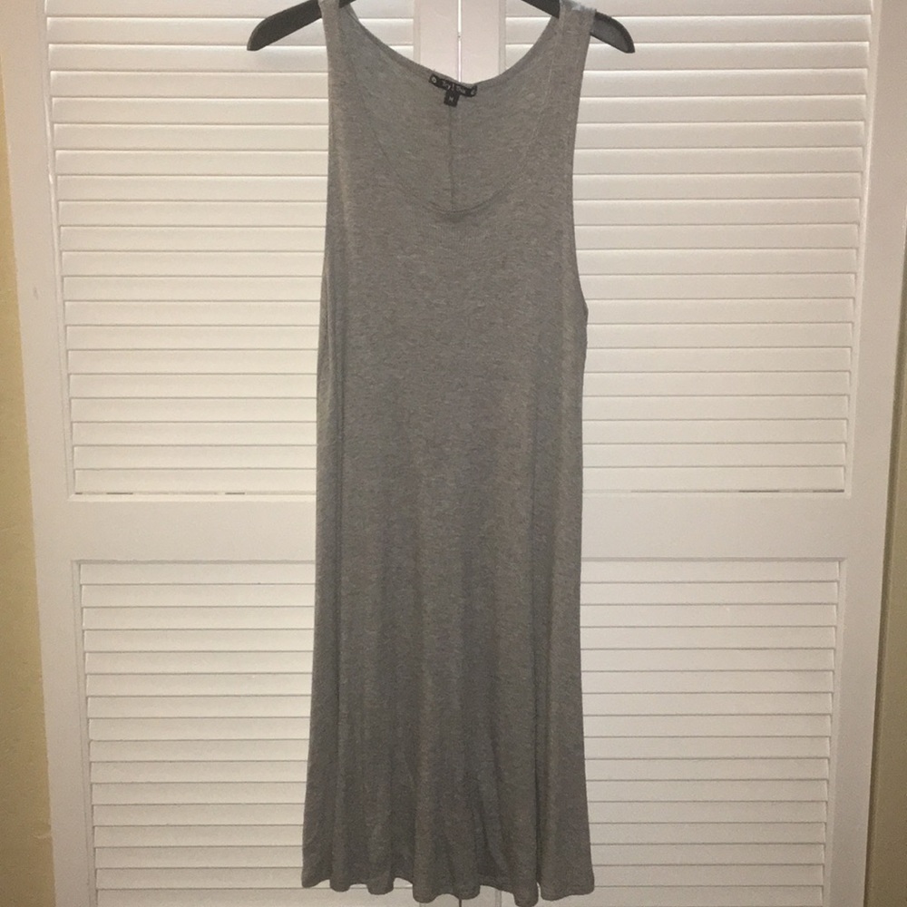 Gray Wavy Dress