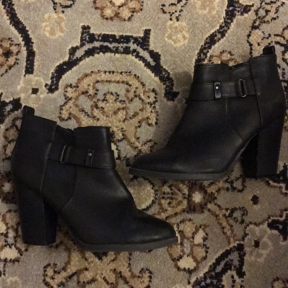 Black booties