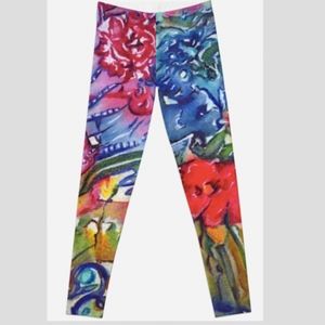 Leggings for kids and women - Flowers in Heaven