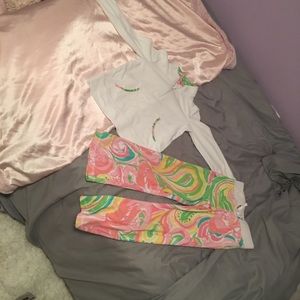 Lilly Pulitzer girls terrycloth set