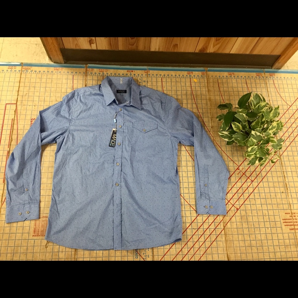 NWT Made by Cam Newton button down shirt size XL