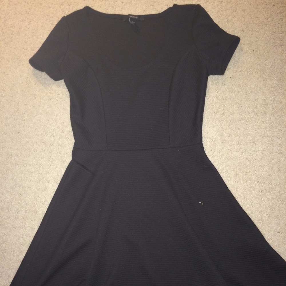 black "forever 21" dress