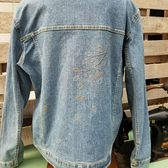 Sunburst denim jean jacket - Picture 4 of 7