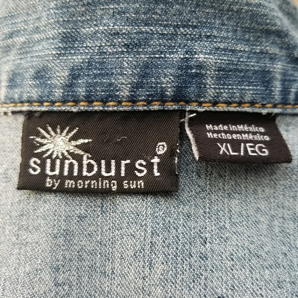 Sunburst denim jean jacket - Picture 7 of 7