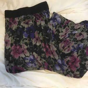 Floral Maxi Skirt