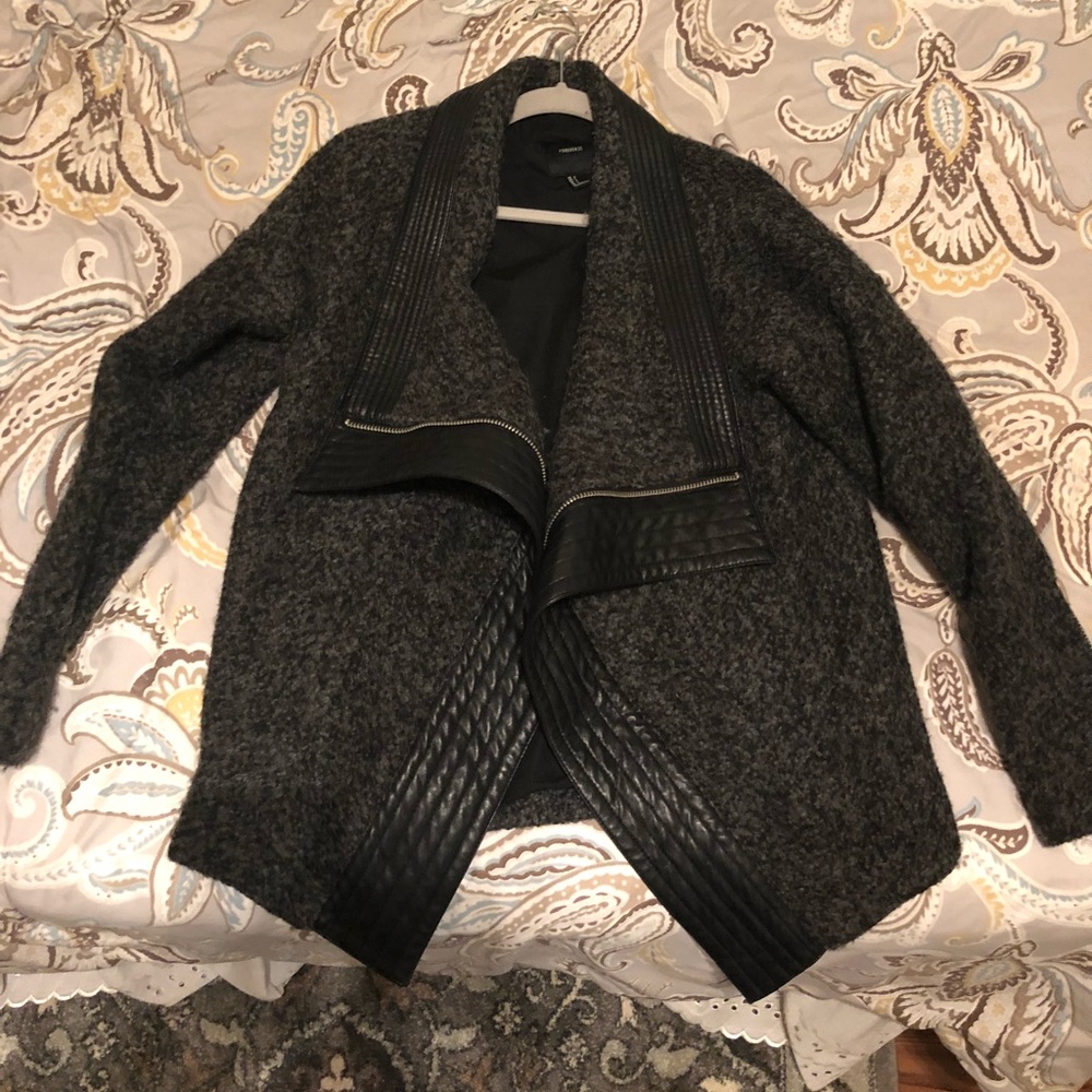 Forever 21 Warm wool blend coat