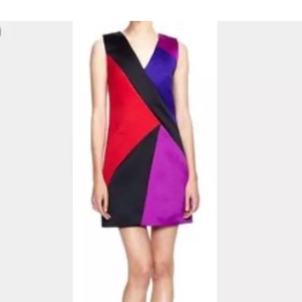 Milly color block dress