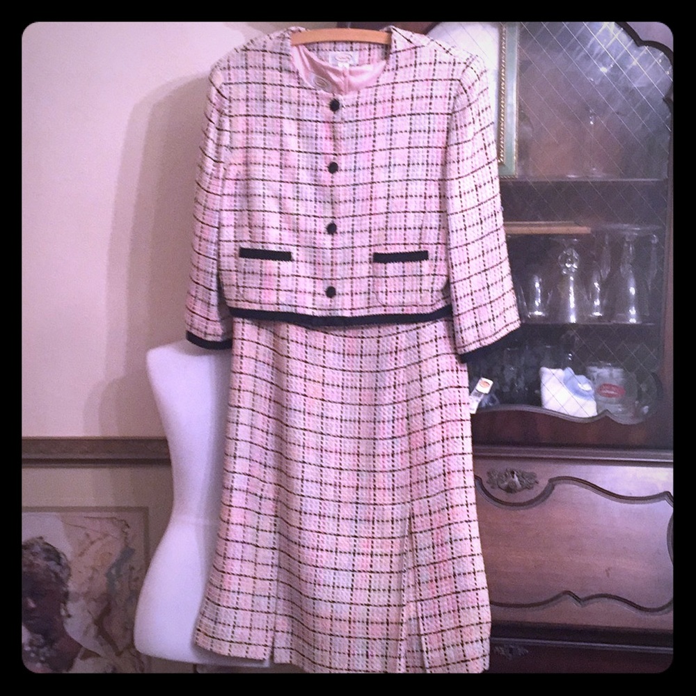 Talbots Ladies Tweed Suit - Picture 1 of 8