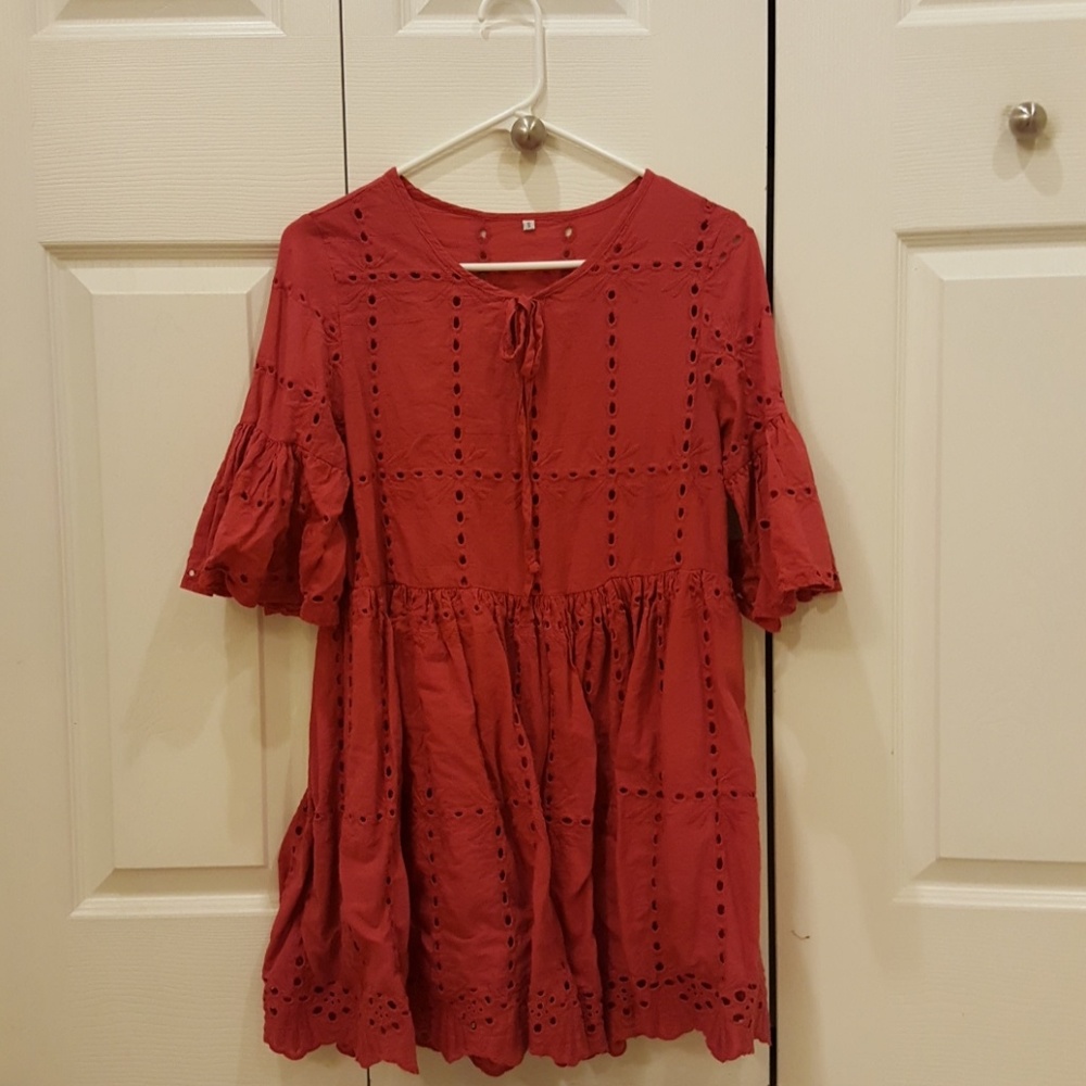 Beautiful red dress