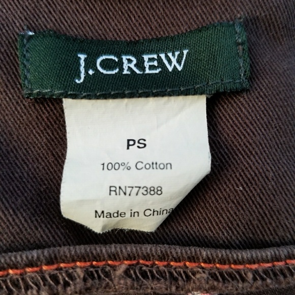 J.Crew brown 100% cotton twill jacket - Picture 7 of 7