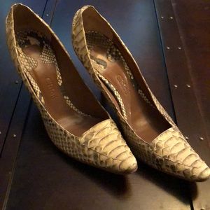 Chloe Python heels