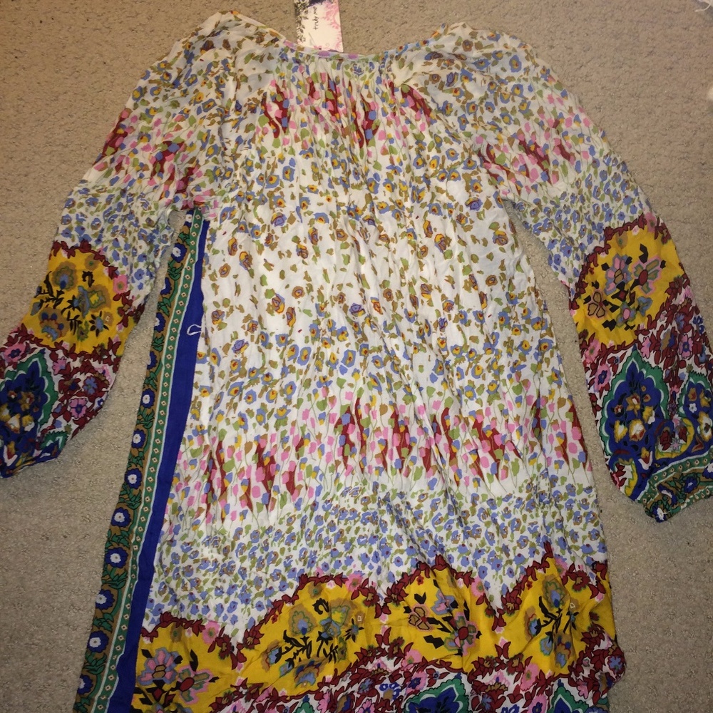 floral "truly me" dress